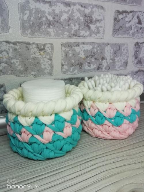 Замечательные интерьерные корзины. 06