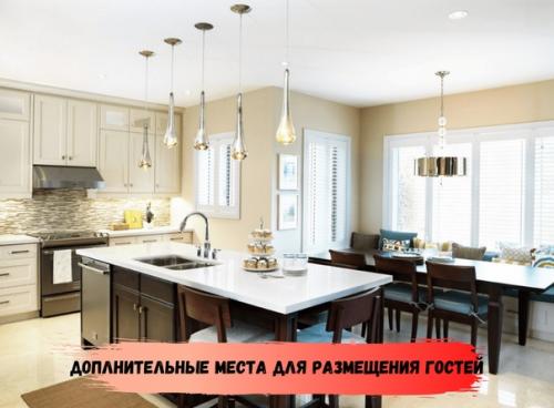 Обитаемый остров.  Кухни с островом снова набирают популярность, особенно это актуально для большой кухни в домах и квартирах. 01