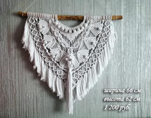 Макраме панно. Очень красивые панно в технике макраме. 02