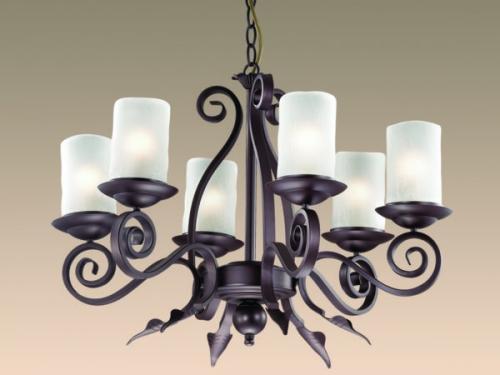 Кованые люстры - классика в мире интерьерного и уличного освещения. 01