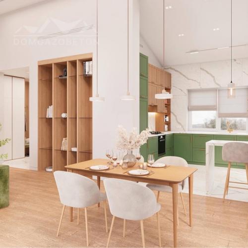 Популярный проект одноэтажного дома. 03