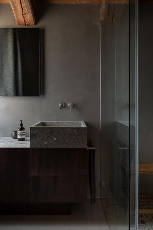 Небольшое современное шале в Италии со стильными интерьерами. 06