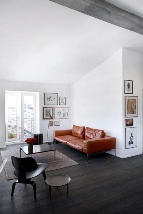 Дизайн интерьера в 2020 прогнозирует высокий спрос на кожаные кресла. 01