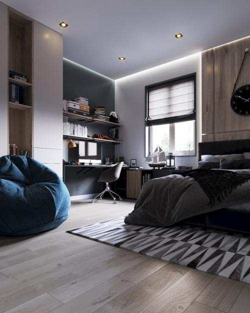 Проект детской комнаты для подростка. 02