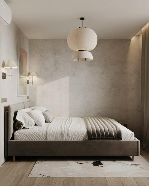 Квартира площадью 27, 5 квадратных метров выполнена в индустриальном стиле с лёгкими восточными нотками. 04