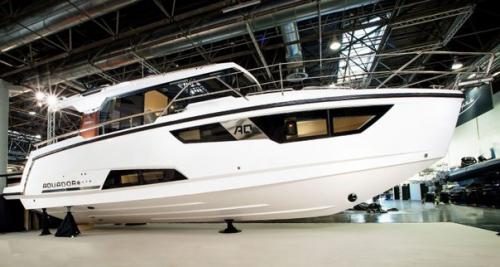 Сенсационная новинка Aquador 35 AQ на выставке в Дюссельдорфе.
