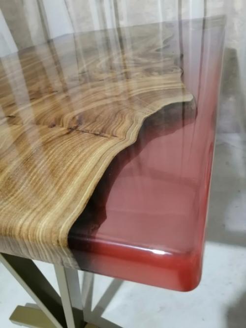 Стол из капового карагача размеры 114*74 см. 05