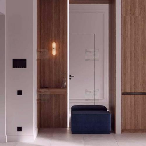 Деревянные элементы всегда делают интерьер ближе к природе, а оригинальность их использования подчеркивает профессионализм дизайнера. 02