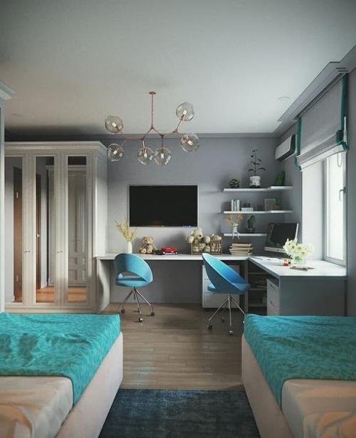 Детская комната для двух мальчиков. 02