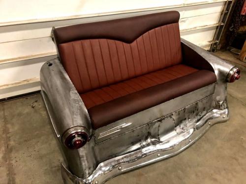 Мебель из старых и ржавых машин. 07