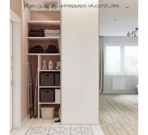 Светлая прихожая 7, 57 кв. 02