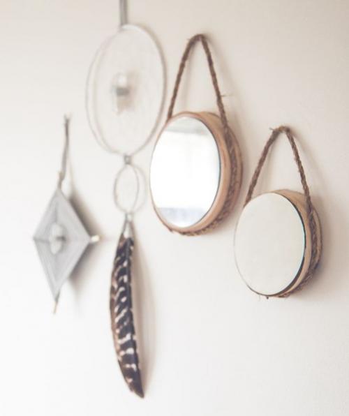 Перья в дизайне интерьера. 01