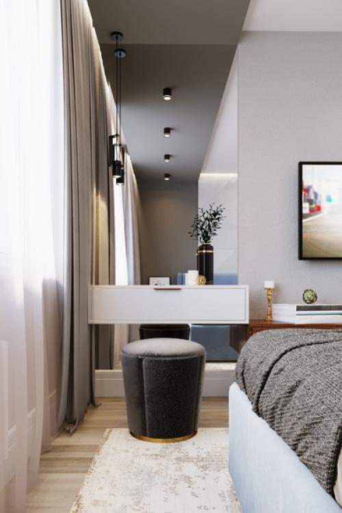 Спальня Минимум Ненужных Вещей и Максимум Пространства. 01