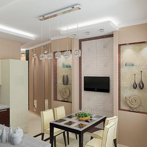 Интерьер квартиры 53, 4 кв. 02