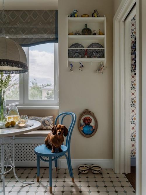 Интерьер квартиры для мамы с дочкой (43 кв. 02