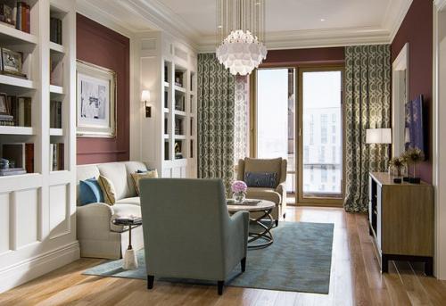 Лаконичный контраст.  Интерьер квартиры 138, 6 кв.  