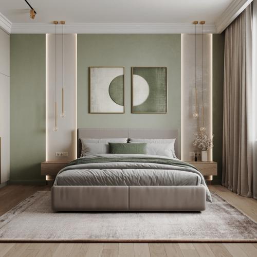 Спальня площадью 21, 9 кв. 03