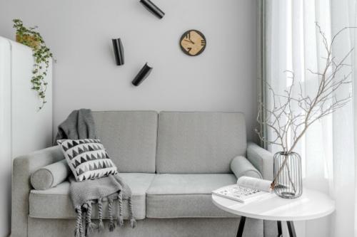 Интерьер однокомнатной квартиры 35 м 2 в ЖК горизонт в Анапе. 02