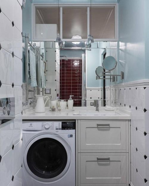 Перепланировка хрущёвки в квартиру - студию с элементами эклектики. 04