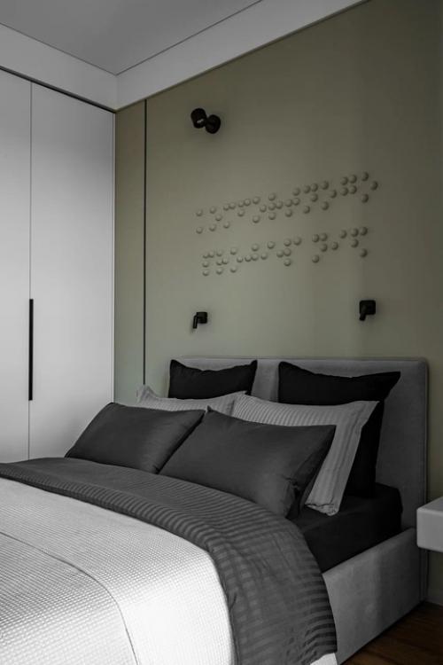 Интерьер 1-комнатной квартиры 34 м 2 в ЖК самолет в Краснодаре. 06