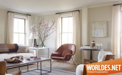 * Идеи для ремонта и строительства: яркие и красивые гостиные комнаты *. 01