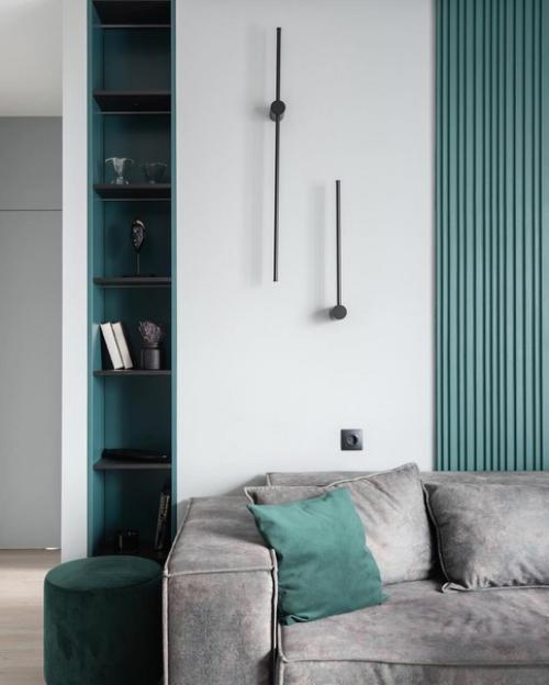 Интерьер кухни - гостиной. 01