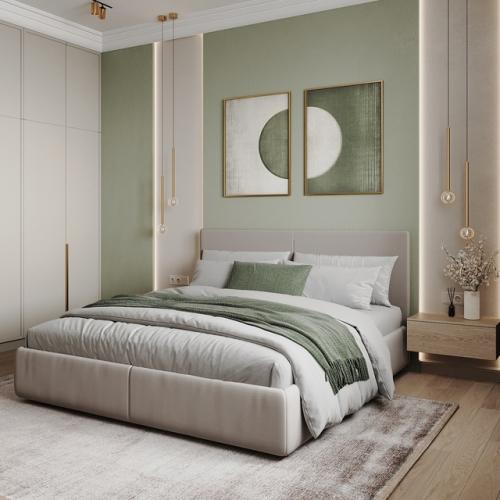 Спальня площадью 21, 9 кв. 09