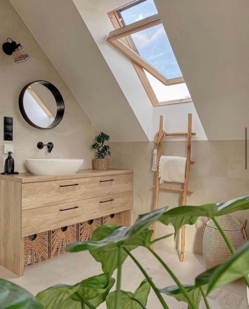 Главная изюминка этого уютного дома - это даже не прекрасная деревянная мебель и стильные деревянные акценты. 05