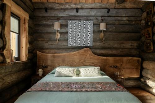 Какой же красивый банный дом из серебристой сосны кело! 04