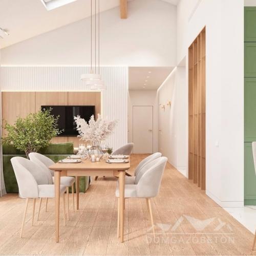 Популярный проект одноэтажного дома. 08