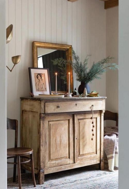 Винтажный интерьер. С интересными деталями. 03