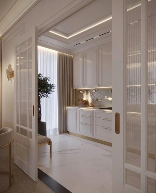 Интерьер с тихой роскошью: про уют и гармонию.

