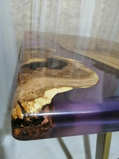 Стол из капового карагача размеры 114*74 см. 04