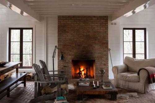 Loft: кирпичная стена в интерьере. 04