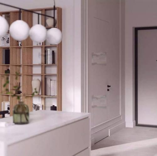 Деревянные элементы всегда делают интерьер ближе к природе, а оригинальность их использования подчеркивает профессионализм дизайнера. 08