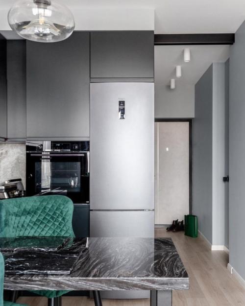 Интерьер кухни - гостиной. 03