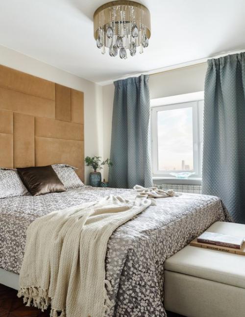 Трехкомнатная квартира с этническими мотивами на баррикадной в Москве // 02. 04