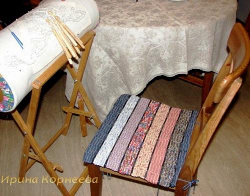 Работы ручного ткачества - в интерьере дома. 03