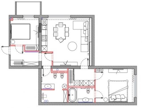 Квартира под сдачу 80 м в Сочи. 09