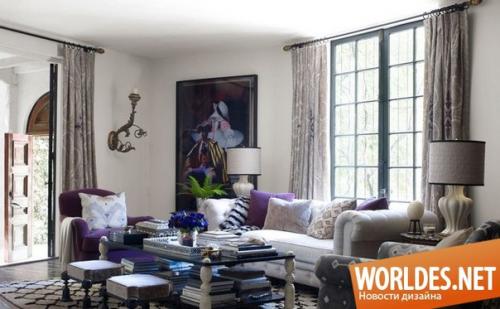 * Идеи для ремонта и строительства: яркие и красивые гостиные комнаты *. 05