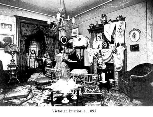 Гостиные викторианской эпохи. 05