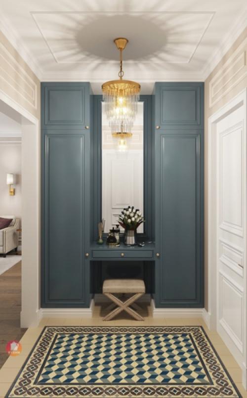 Красивый интерьер в современном классическом стиле. 08