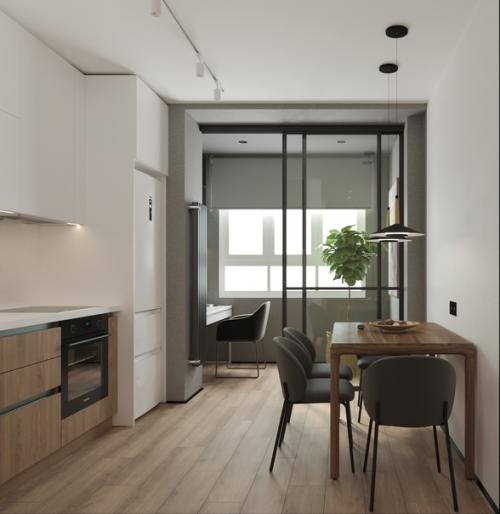 Проект 1-комнатной квартиры от дизайнера отнюкова Оксана. 04