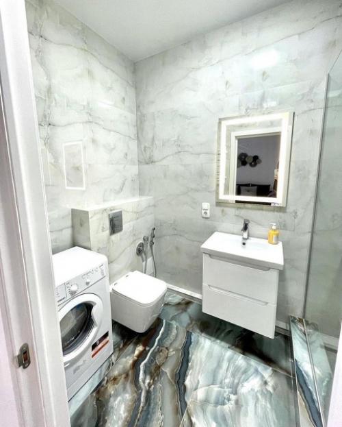 Моя квартира 47 м 2. такой ремонт мы в ней сделали. 06