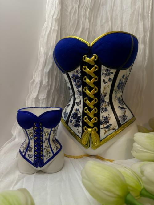 Ваза корсет.  Что-то я так увлеклась подготовкой к пасхе, что совсем забыла про вазу. 03