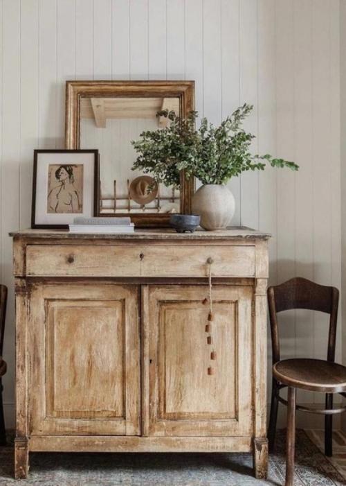 Винтажный интерьер. С интересными деталями. 05