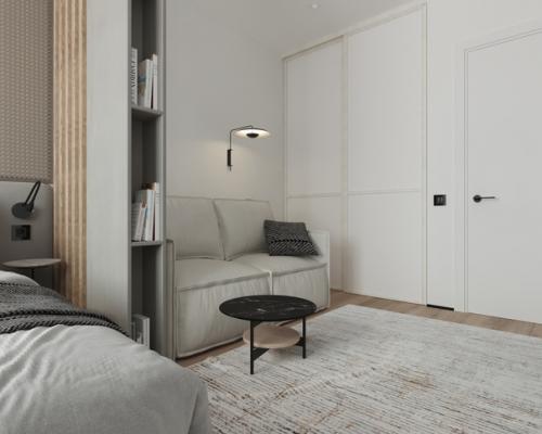 Проект 1-комнатной квартиры от дизайнера отнюкова Оксана. 02