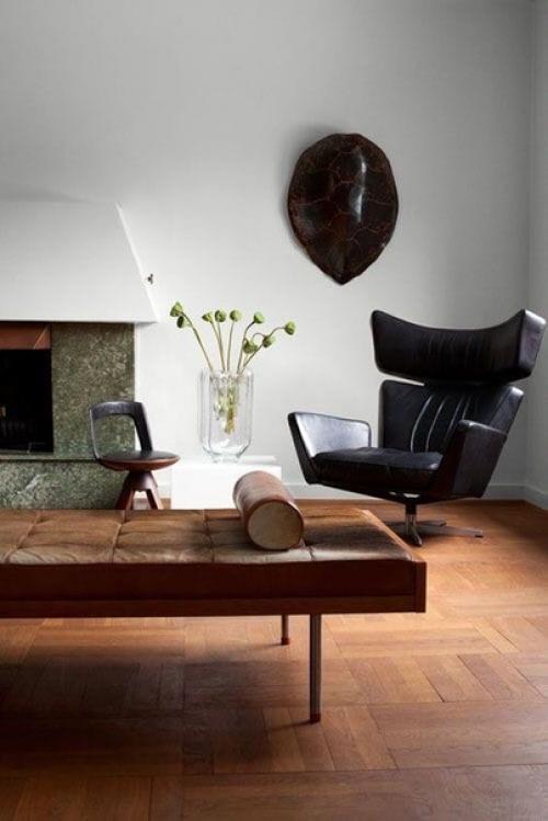 Дизайн интерьера в 2020 прогнозирует высокий спрос на кожаные кресла. 04