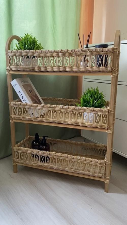 Необычный заказ, представляю вам новинку Плетеная Этажерка. 01