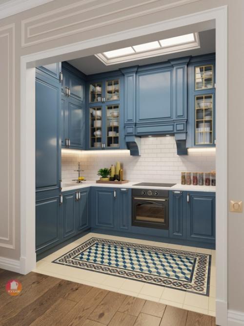 Красивый интерьер в современном классическом стиле. 02